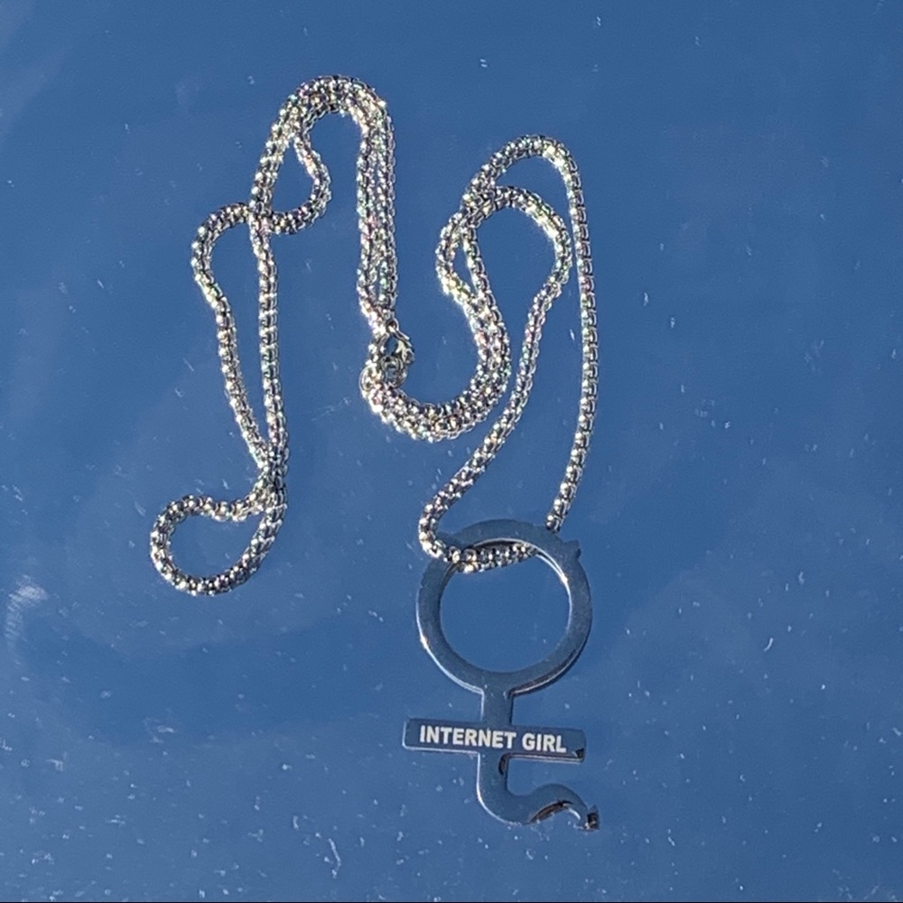 internet girl she devil pendant